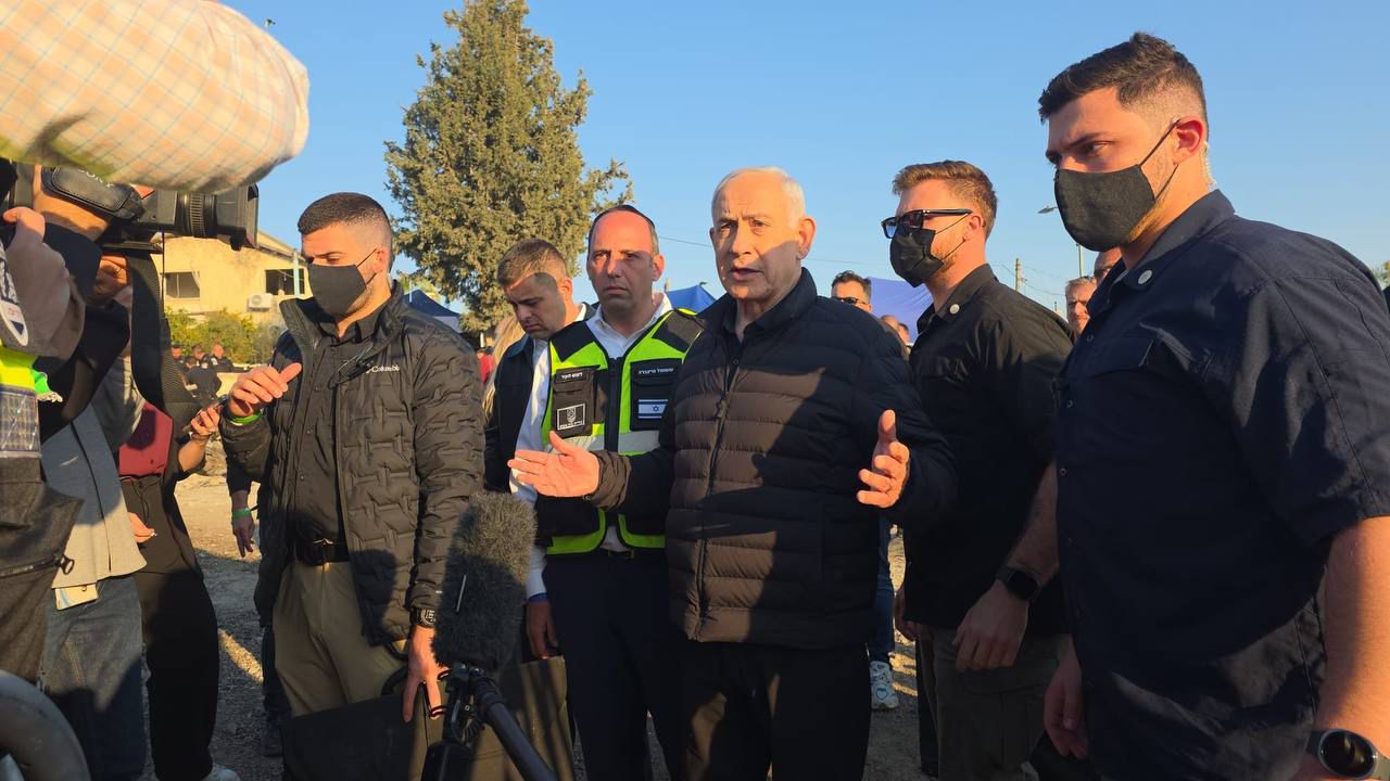 נתניהו וראש המוסד המיועד גופמן בזירה