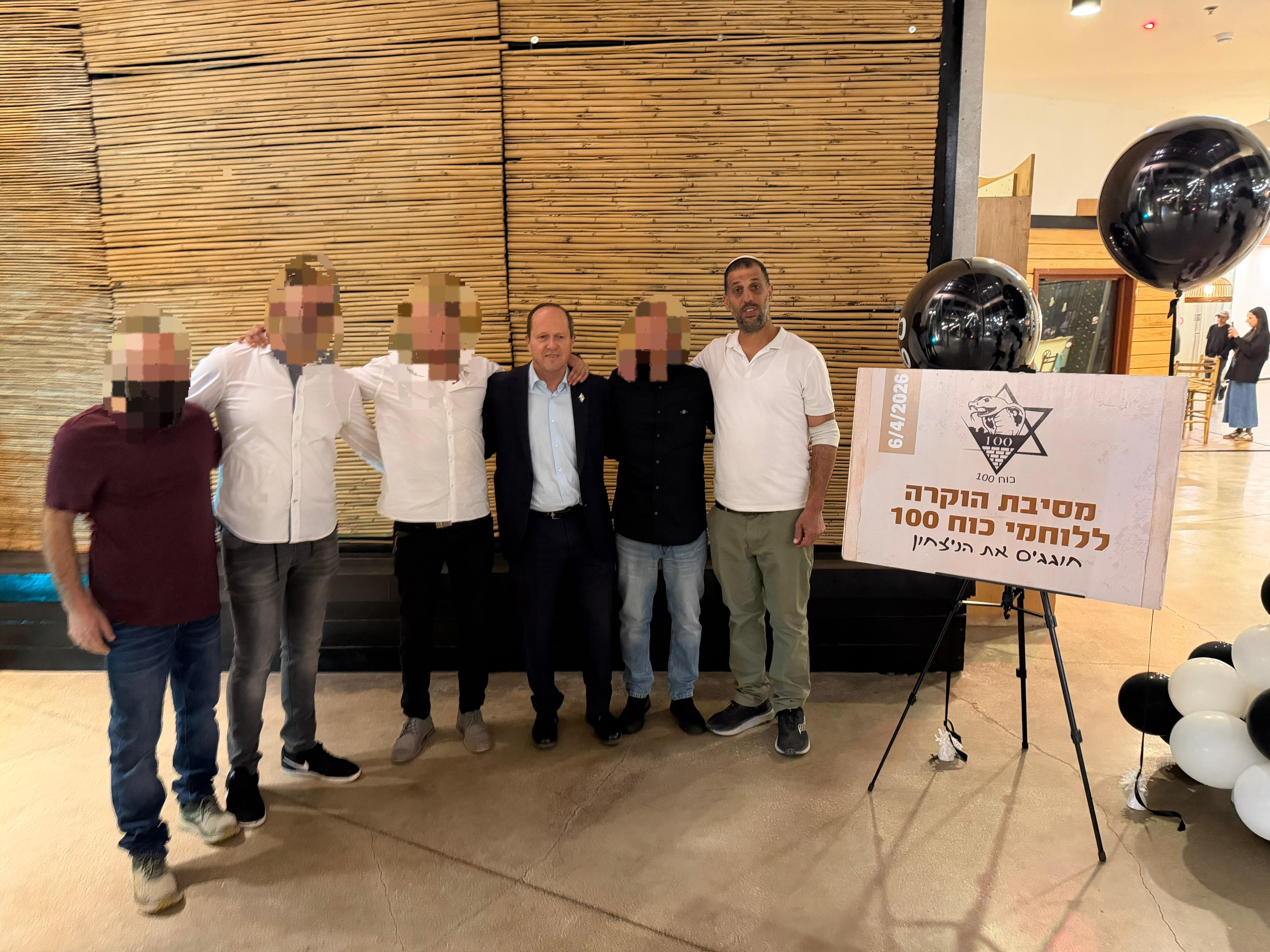 שר הכלכלה והתעשייה ניר ברקת באירוע החגיגות והניצחון ללוחמי כוח 100: "…