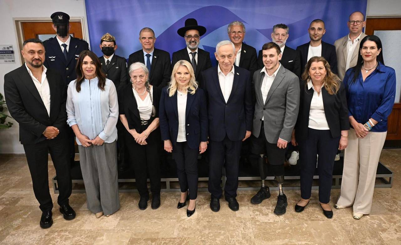 נתניהו עם משיאי המשואות - נתניהו אמר במפגש עמם כי ״לפני קצת יותר משנה…