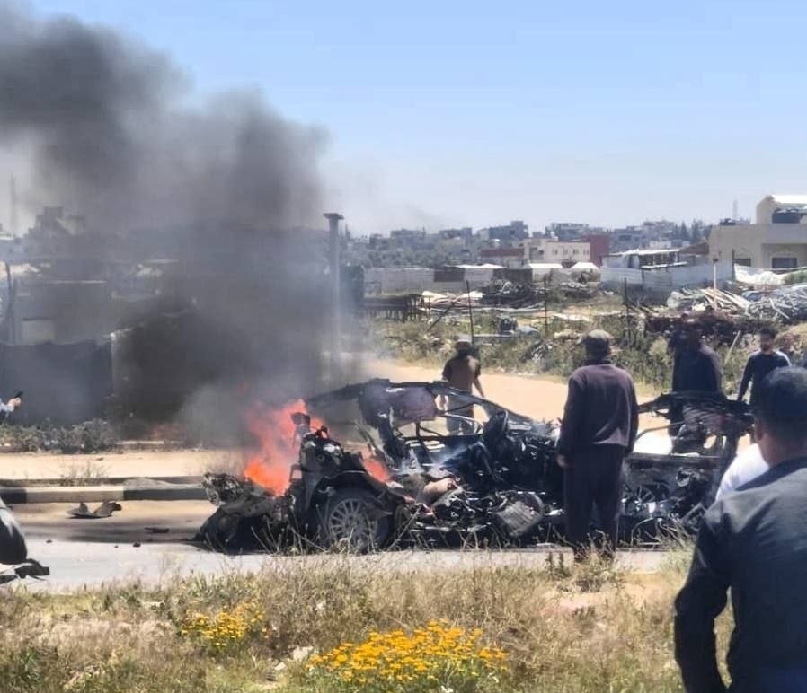 חיל האוויר תקף רכב במרכז הרצועה. יש מחוסלים