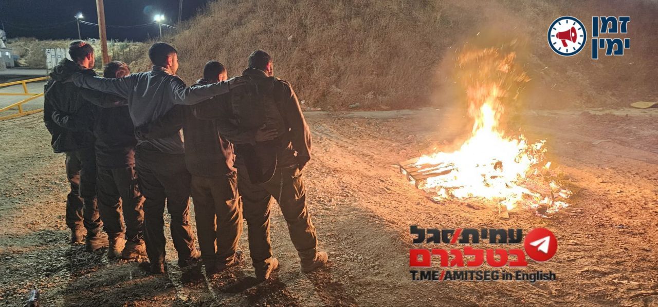 גם בג'באליה: לוחמינו מציינים את הילולת הרשב"י