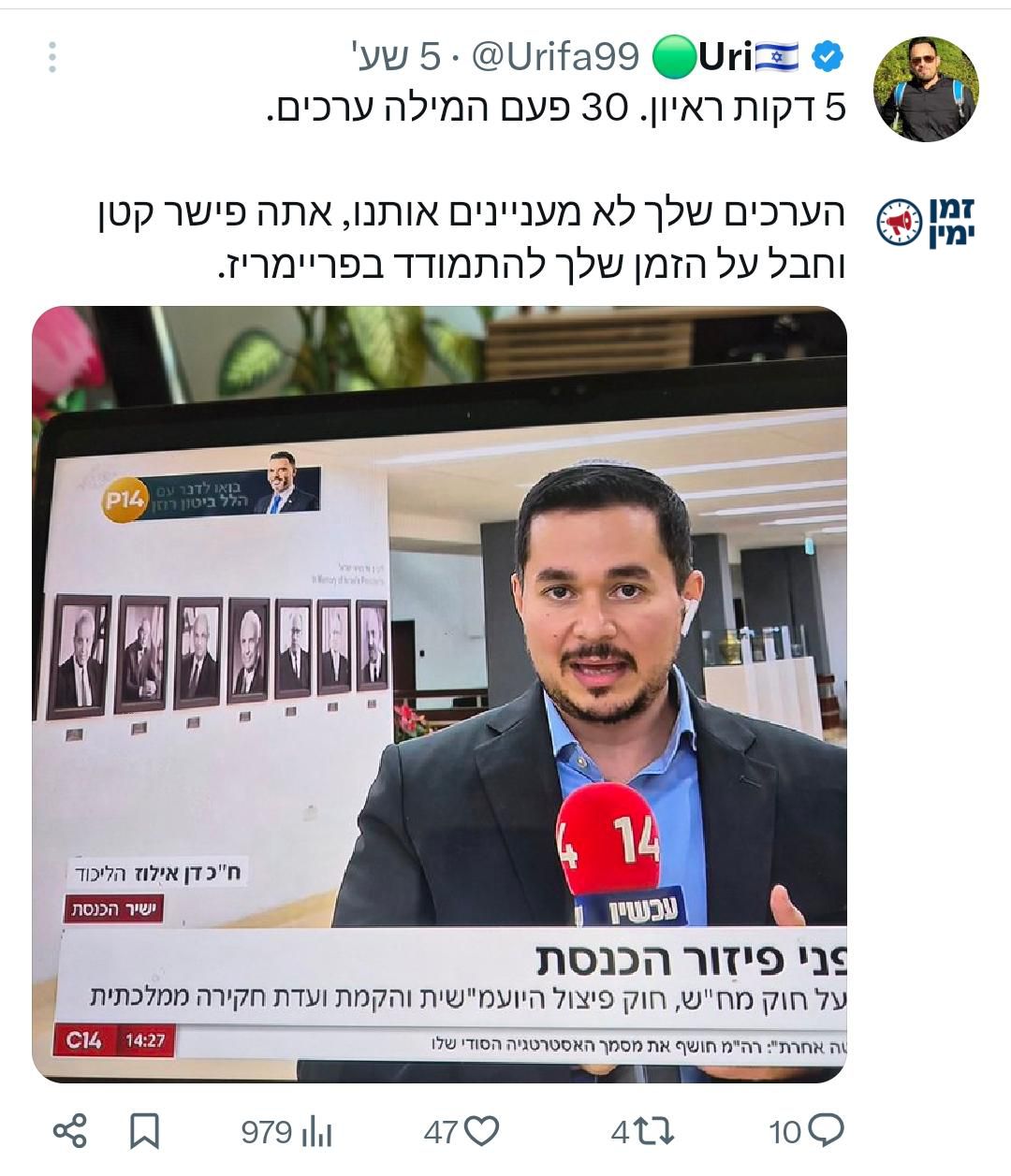 יושלך לפח האשפה של ההיסטוריה: הליכודניקים מאסו בדן אילוז