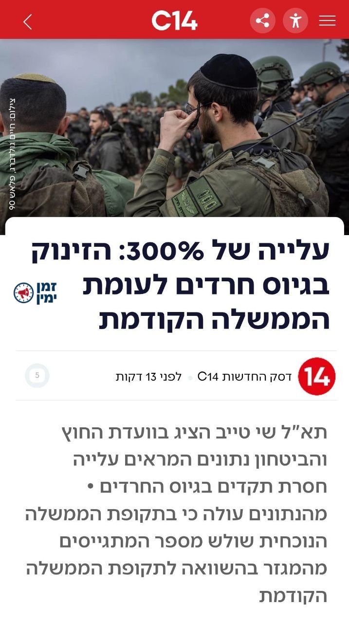 ינון מגל: אז מתברר ש"ממשלת ההשתמטות" גייסה פי שלושה חרדים מהממשלה הקו…