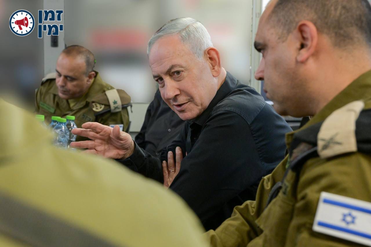 ראש הממשלה נתניהו חושף בהודעה רשמית כי כוחות אוגדה 36 חצו את נהר הליט…