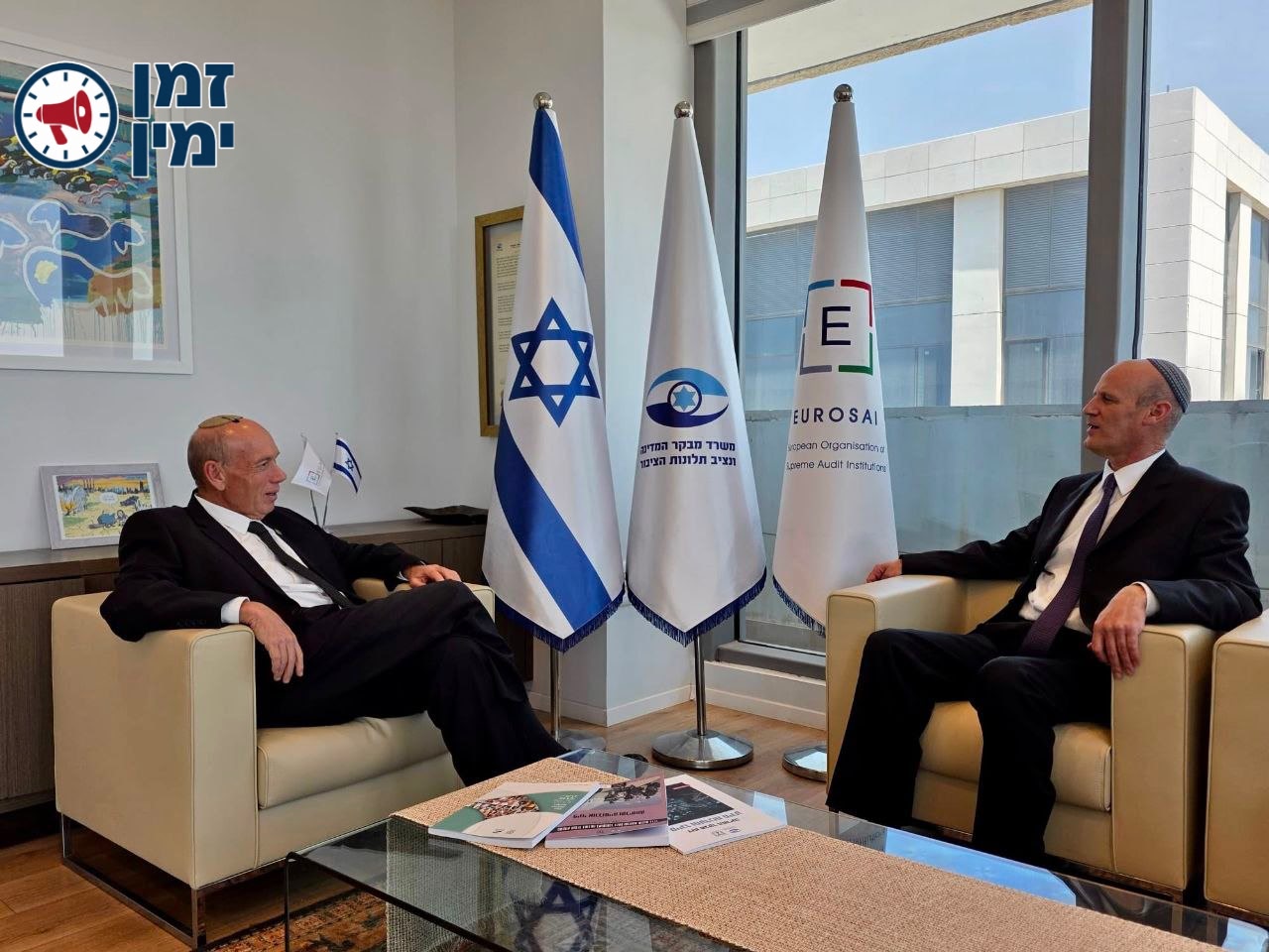 ראבילו הגיע לפגישת חפיפה עם מבקר המדינה היוצא אנגלמן