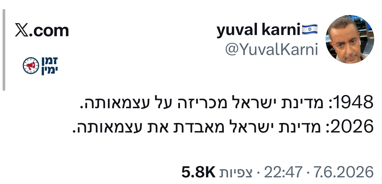 לכל מלחמה יש סוף ידוע: השמאלנים מפסידים