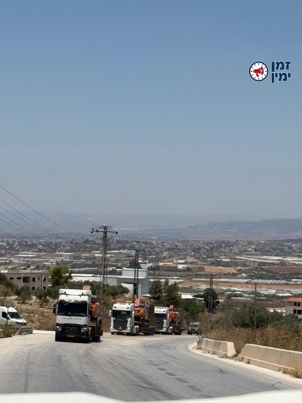 ינון מגל: היסטוריה בצפון השומרון: כלי הנדסה של המועצה עלו לקרקע לחידו…