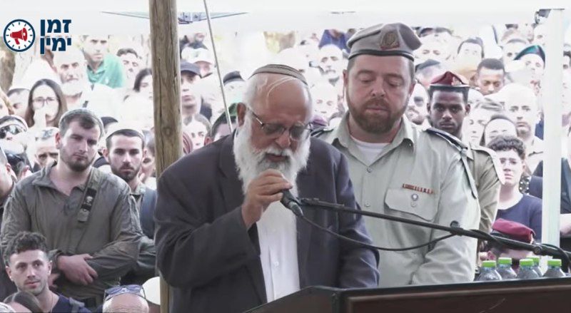 יהודה חבשוש, סופד בדמעות לנכדו סמ"ר נוה חבשוש ז"ל: "נכד יקר שלנו. אנח…