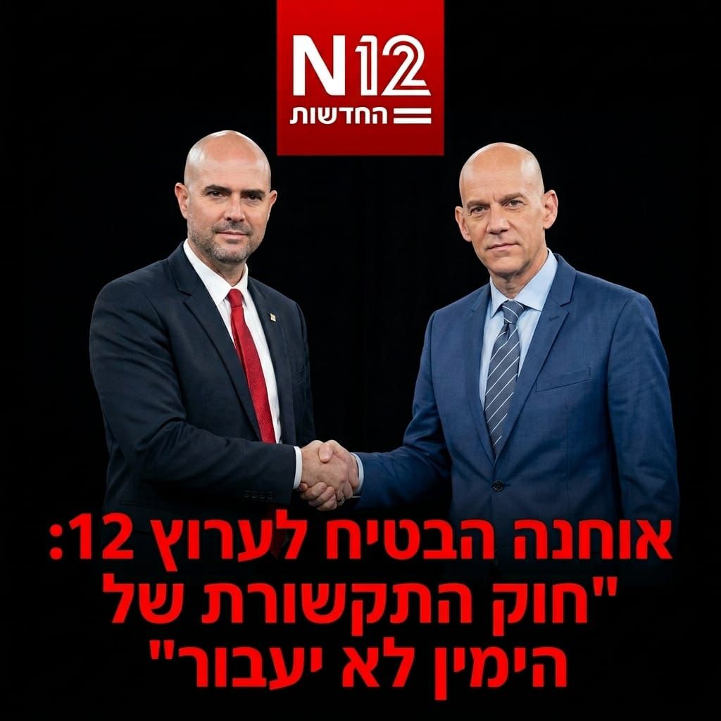חשיפת ערוץ 14! יו״ר הכנסת אמיר אוחנה לצד ערוץ 12 והאיש שהמציא את פרשת…