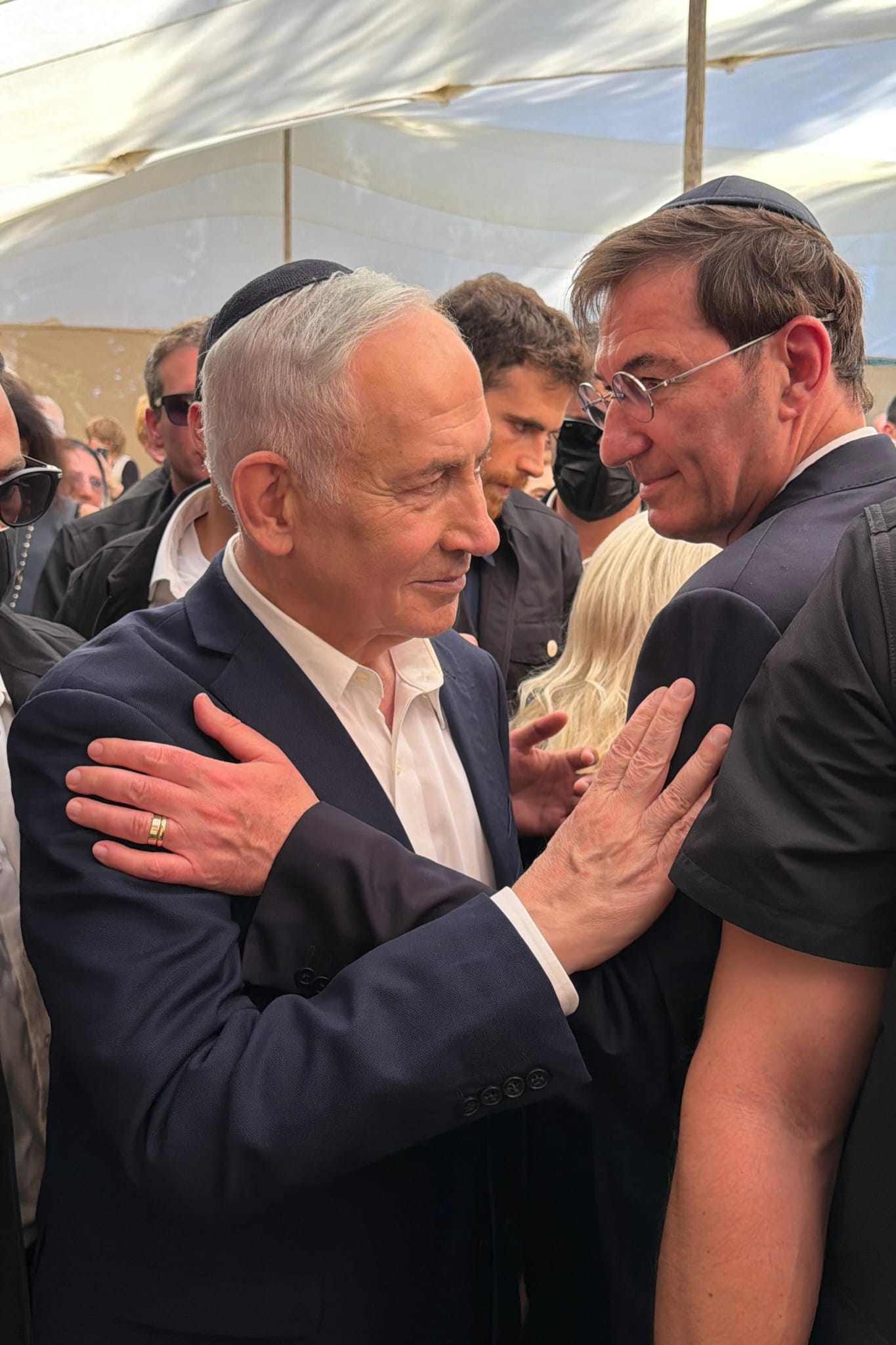 יו"ר ועדת חו"ב בועז ביסמוט באזכרתו של סא"ל יוני נתניהו ז"ל: