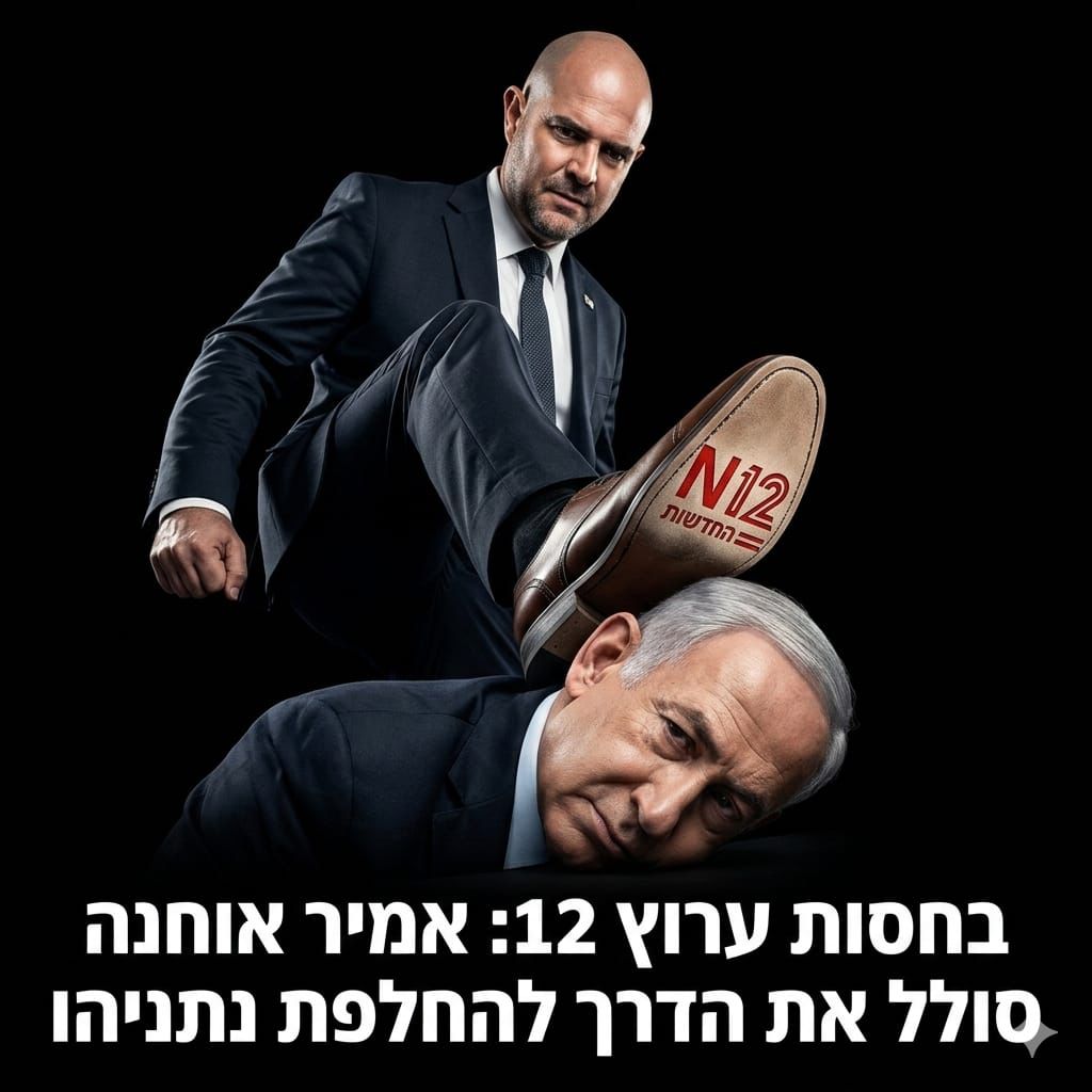 וואו! כותרת ראשית עכשיו בערוץ 14 - אמיר אוחנה פועל להחלפת ראש הממשלה…