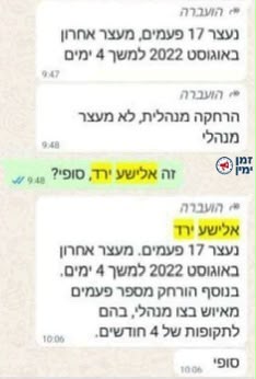 מטורף! ההתכתבויות נחשפות: דוברות השב"כ הדליפה מידע פלילי חסוי לעיתונא…