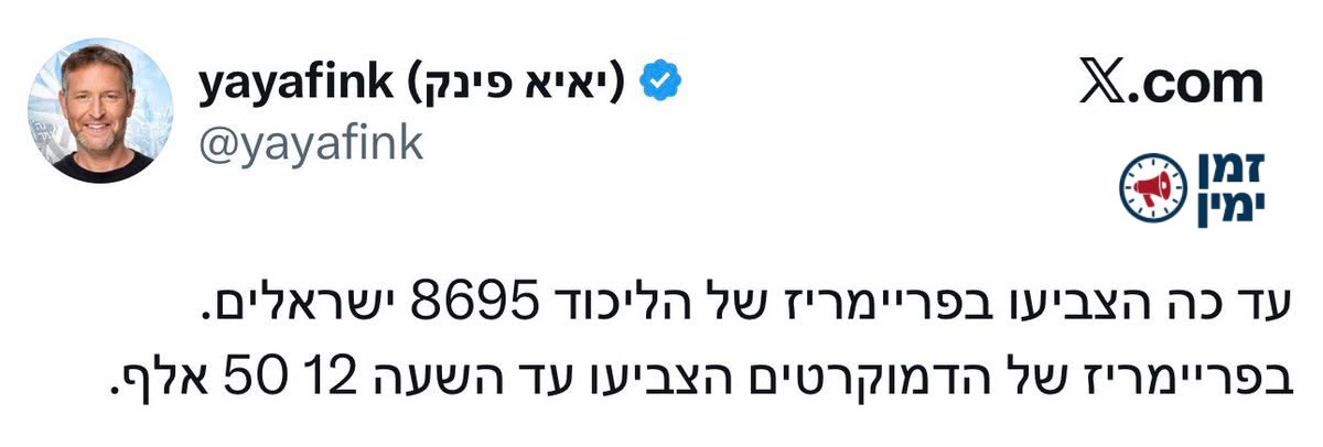 יקי אדמקר: יופי נקווה שגם ביום הבחירות תצביעו מהסמארטפון